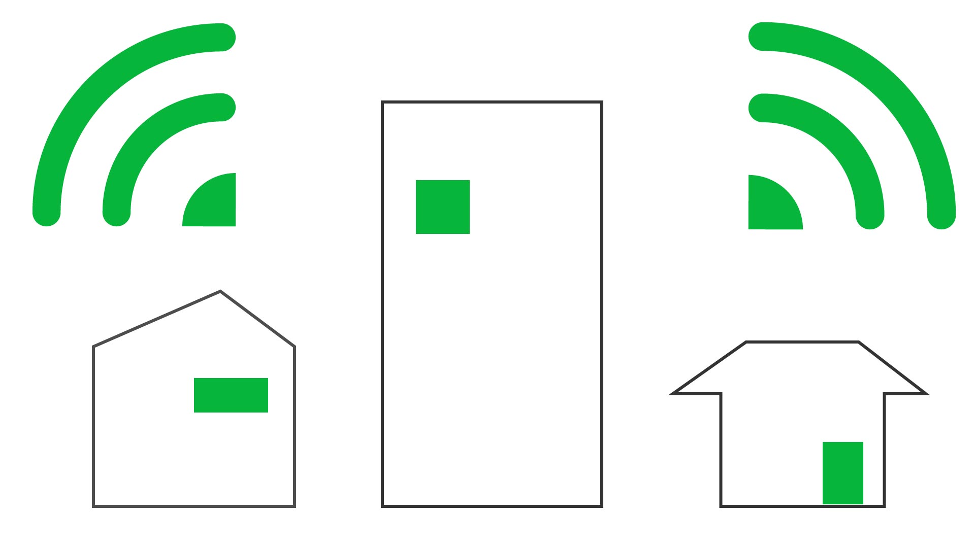 お家からお問い合わせの図